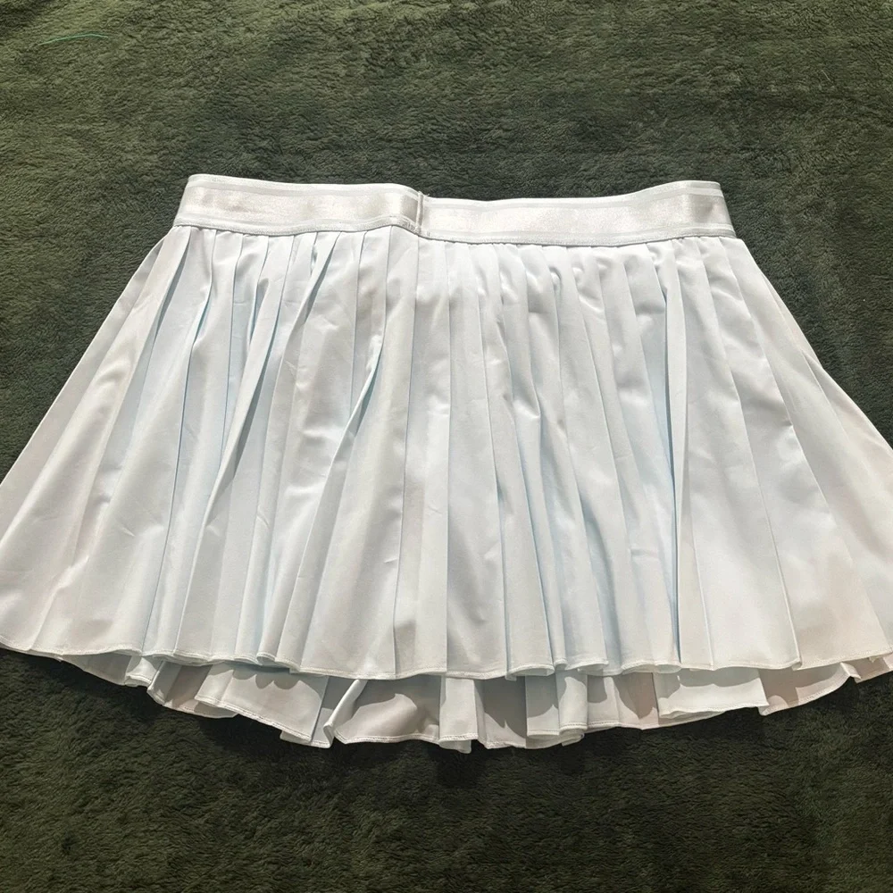 Nike Dri-FIT NWT XL Light Blue Pleated Tennis Pickleball Skirt Skort - Picture 5 of 5